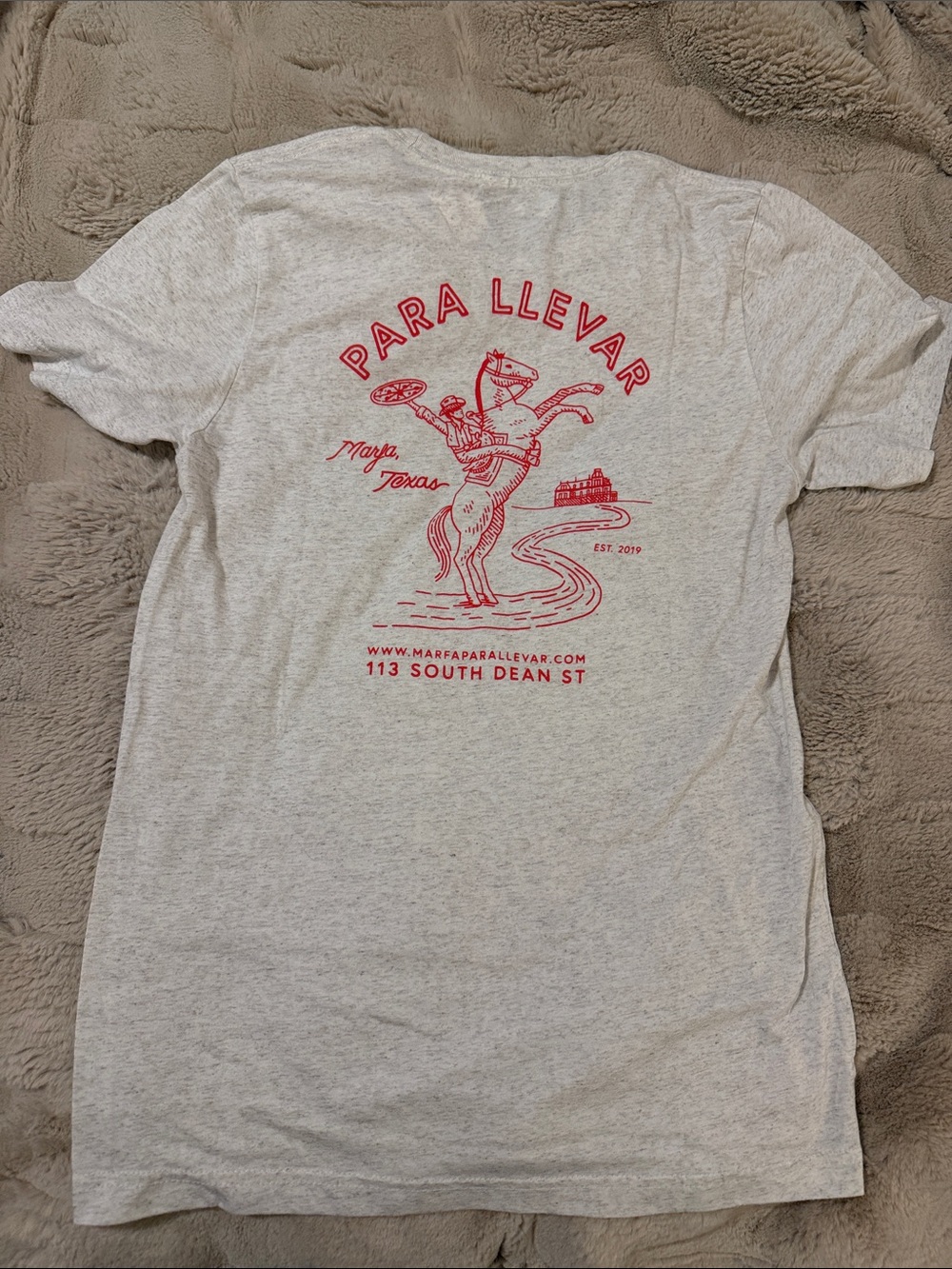 Para Llevar Marfa Texas T Shirt Bella Canvas